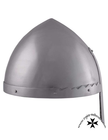 Capacete nasal Normando lateral, acero de 1,6 mm