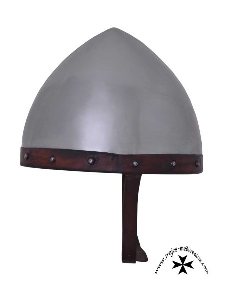 Casco medieval, acero de 1,6 mm