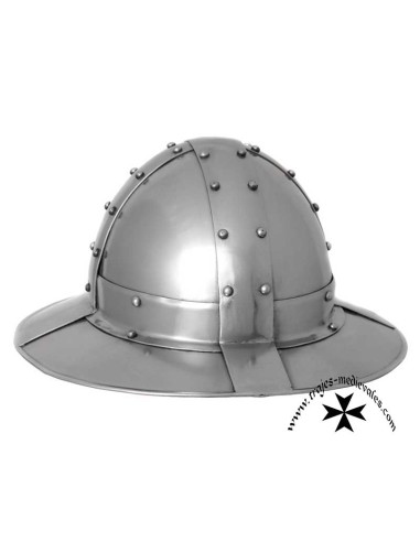 Capellina medieval con bandas, Siglos XIV y XV....
