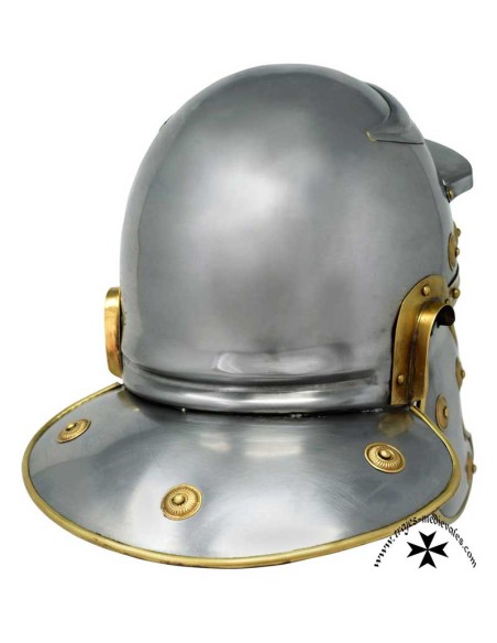 Casco de legionario niños parte trasera