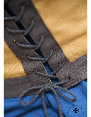 Medieval Bodice Kenna, brown