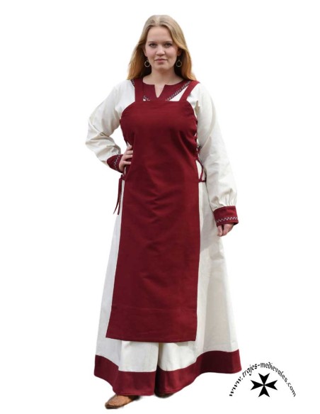 Sobrevesta medieval de mujer Tinna (En varios colores)