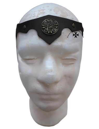 Tiara-Diadema de cuero, ref. 05