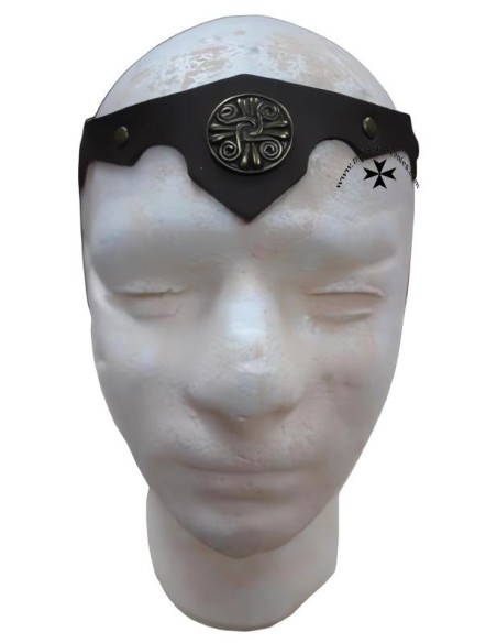 Tiara-Diadema de cuero, ref. 05