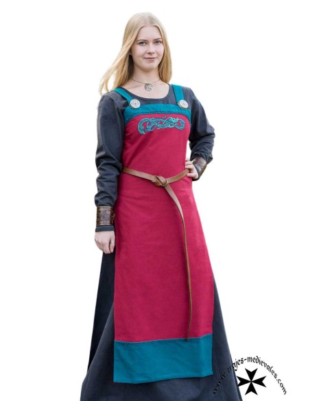 Delantal Vikingo modelo Freydis. (En varios colores)