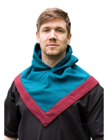 Capucha medieval vikinga, modelo Skjoldehamn...