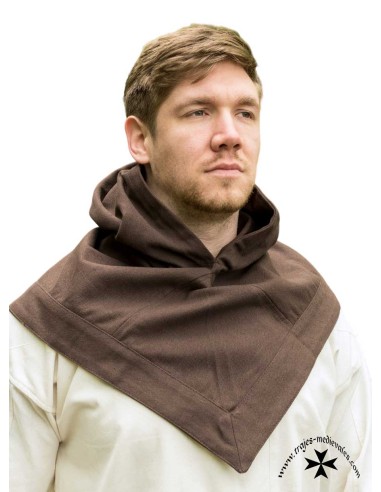 Medieval Viking hood, Skjoldehamn model...