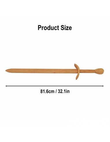 Espada de práctica de madera
