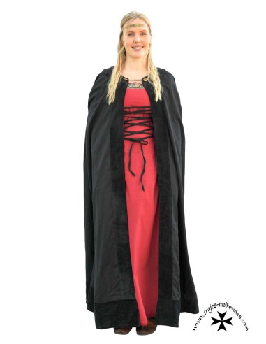 Manto medieval de mujer
