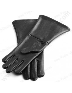 Guantes históricos, de piel.