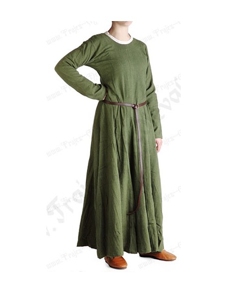 Medieval dress for women, 1100-1400. (Available in various colors)
