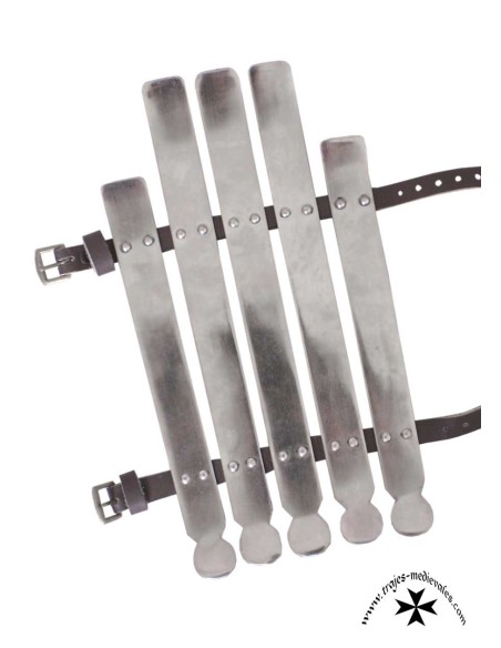 Protector de brazo vikingo, acero de 2 mm (Unidad)