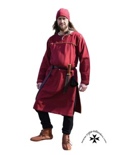 Túnica Medieval Eurico (Granate)