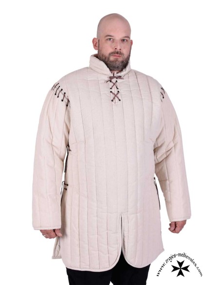 Long Gambeson with removable sleeves