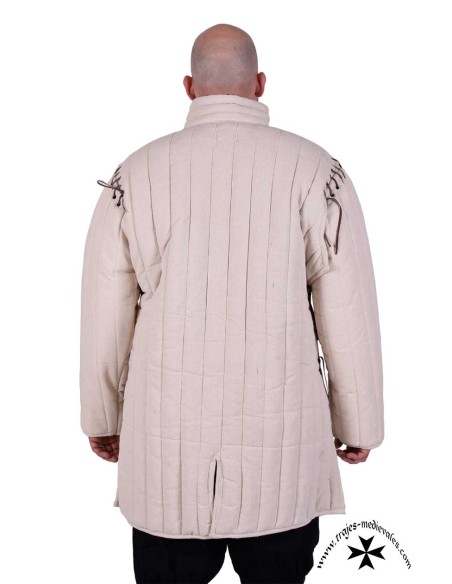 Long Gambeson with removable sleeves