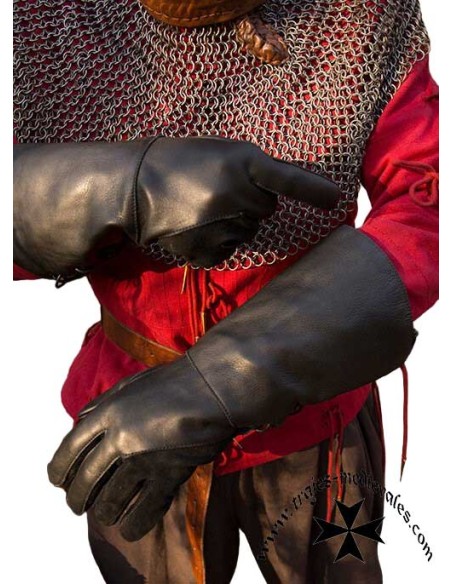 Leather Falcon Gloves - Available in Various Sizes