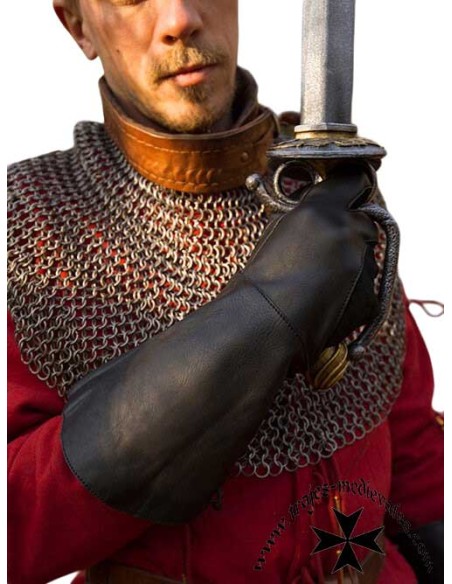 Leather Falcon Gloves - Available in Various Sizes