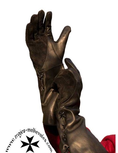 Leather Falcon Gloves - Available in Various Sizes