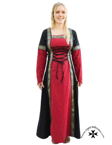 Vestido Medieval de noble, modelo Eleanor