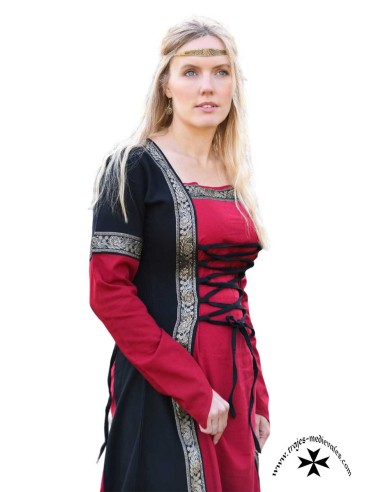 Vestido Medieval de noble, modelo Eleanor