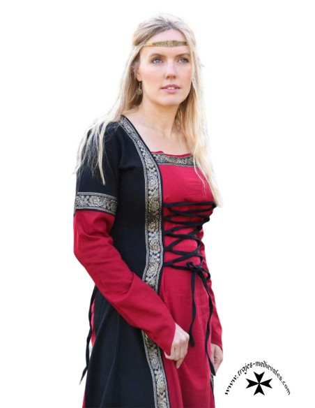 Vestido Medieval de noble, modelo Eleanor