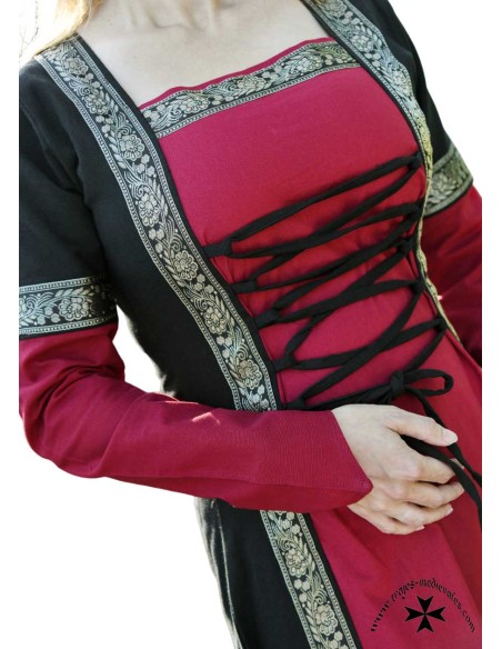 Vestido Medieval de noble, modelo Eleanor