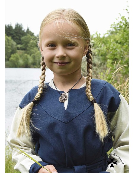 Viking dress for girls, Solveig model