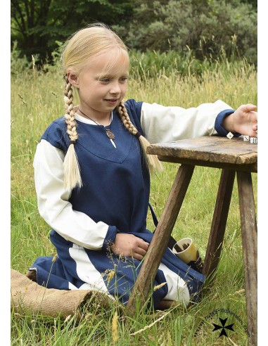 Viking dress for girls, Solveig model