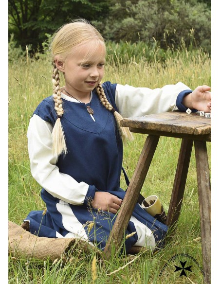 Viking dress for girls, Solveig model