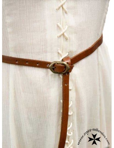 Medieval leather belt (In 130 cm and 170 cm)