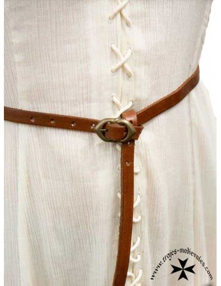 Medieval leather belt (In 130 cm and 170 cm)