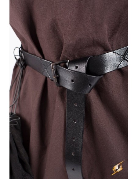 Medieval leather belt, model X (Various colors)