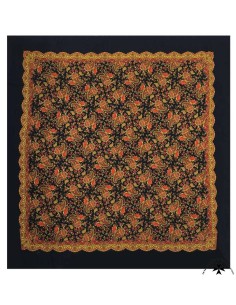 Pañuelo portugués P108, 90 X 90.Azulina 2