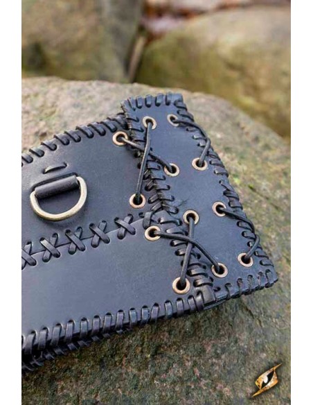 Wide belt, two buckles (Brown and black)