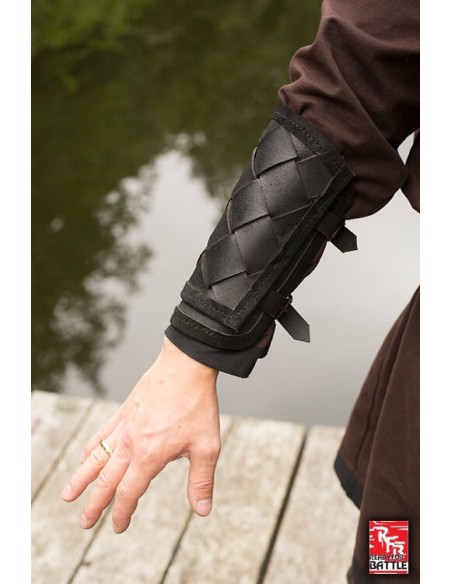 Viking Bracelets, Leather (Black and Brown)