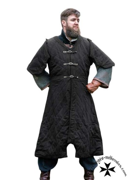 Gambesón acolchado, modelo Dastan. Mangas desmontables (Varios colores)