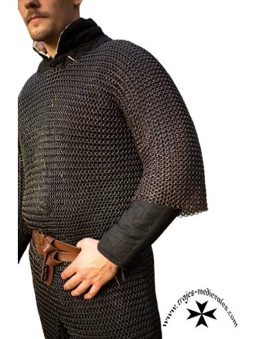 Chainmail, Ragnar model. Mild steel (Black and...