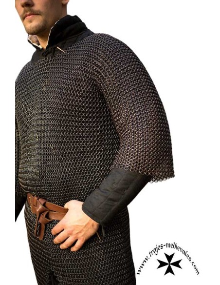 Chainmail, Ragnar model. Mild steel (Black and steel color)