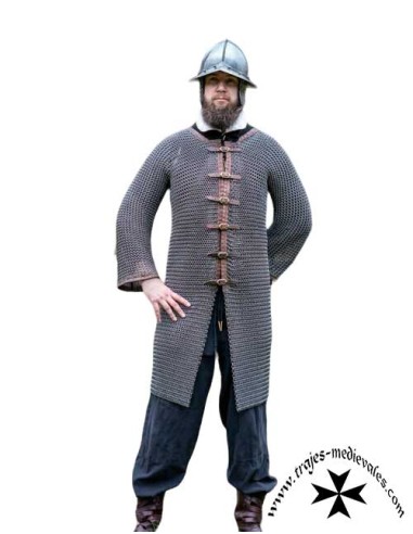 Chainmail, soldier. Long sleeves.