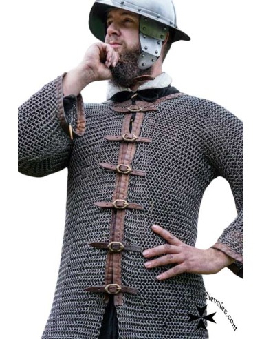 Chainmail, soldier. Long sleeves.
