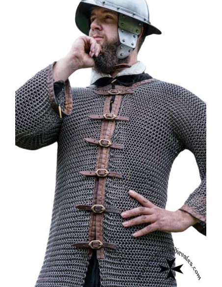 Chainmail, soldier. Long sleeves.