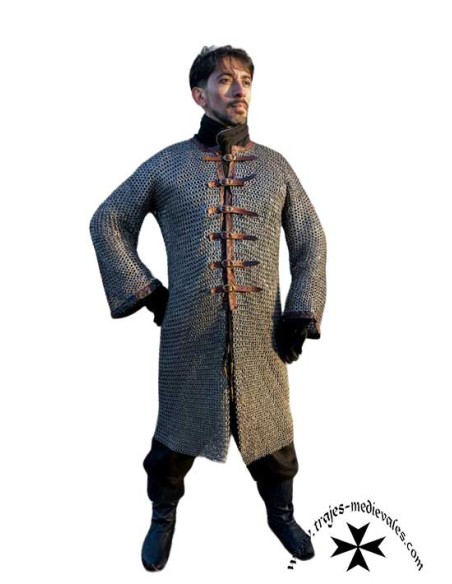 Chainmail, soldier. Long sleeve. (Flat ring)