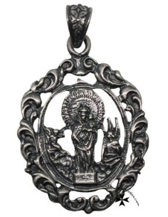 Colgante Virgen del Pilar, ref. L0258