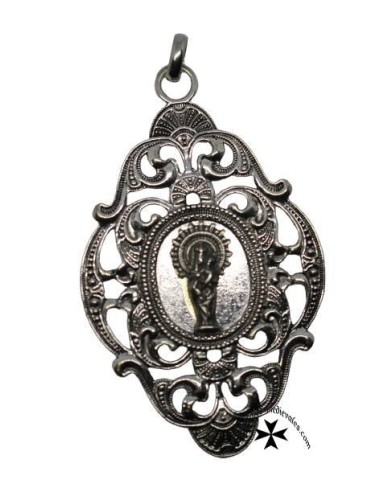Colgante Virgen del Pilar, ref. L0258