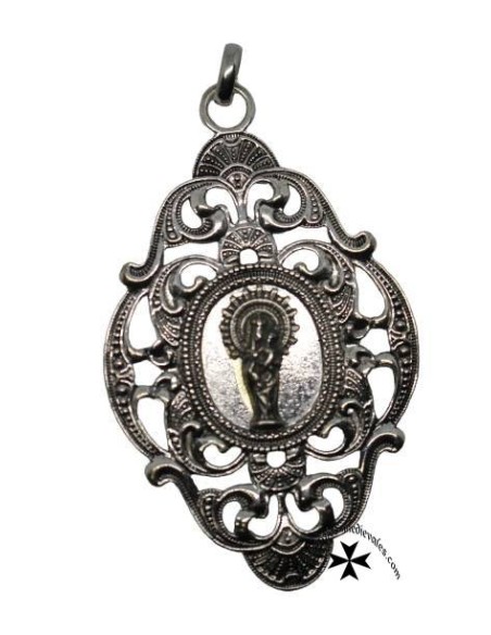 Colgante Virgen del Pilar, ref. L0258