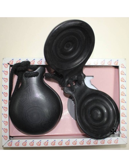 Castañuelas profesionales. (Fibra de vidrio).