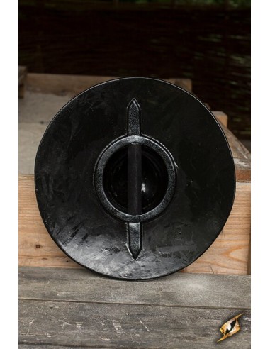 Broquel color acero - 40 cm