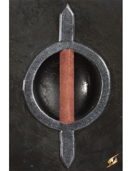 Buckler, Wood colour - 40 cm
