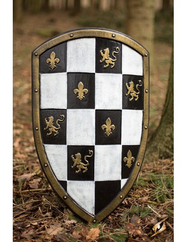 Checkered Shield - 80x50 cm