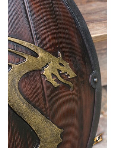 Escudo dragón vikingo